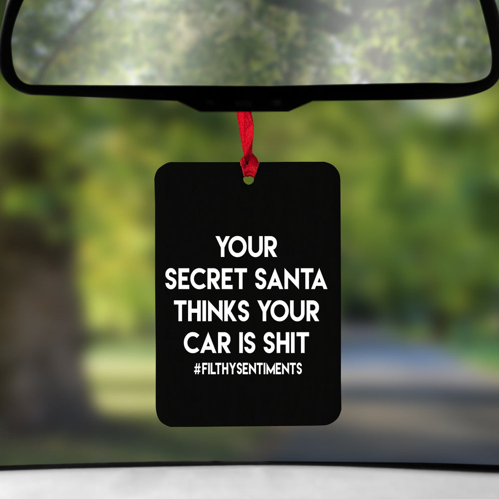4 x Secret Santa Air Freshener #1 image